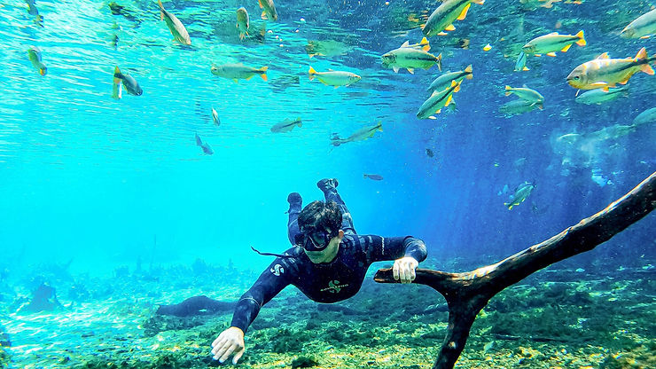 Flutuação no Rio da Prata em Bonito e região do MS