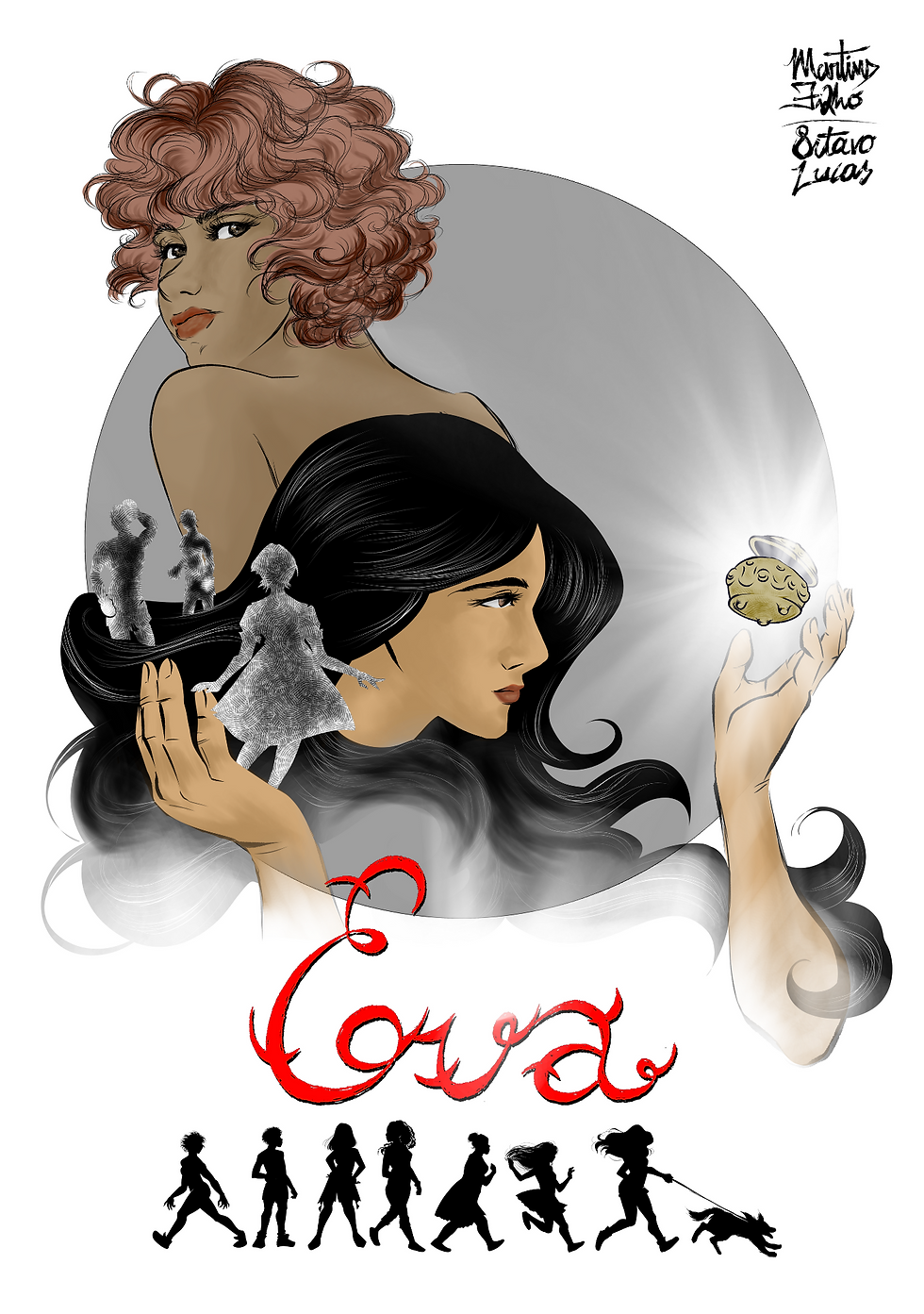 Capa Provisória do quadrinho