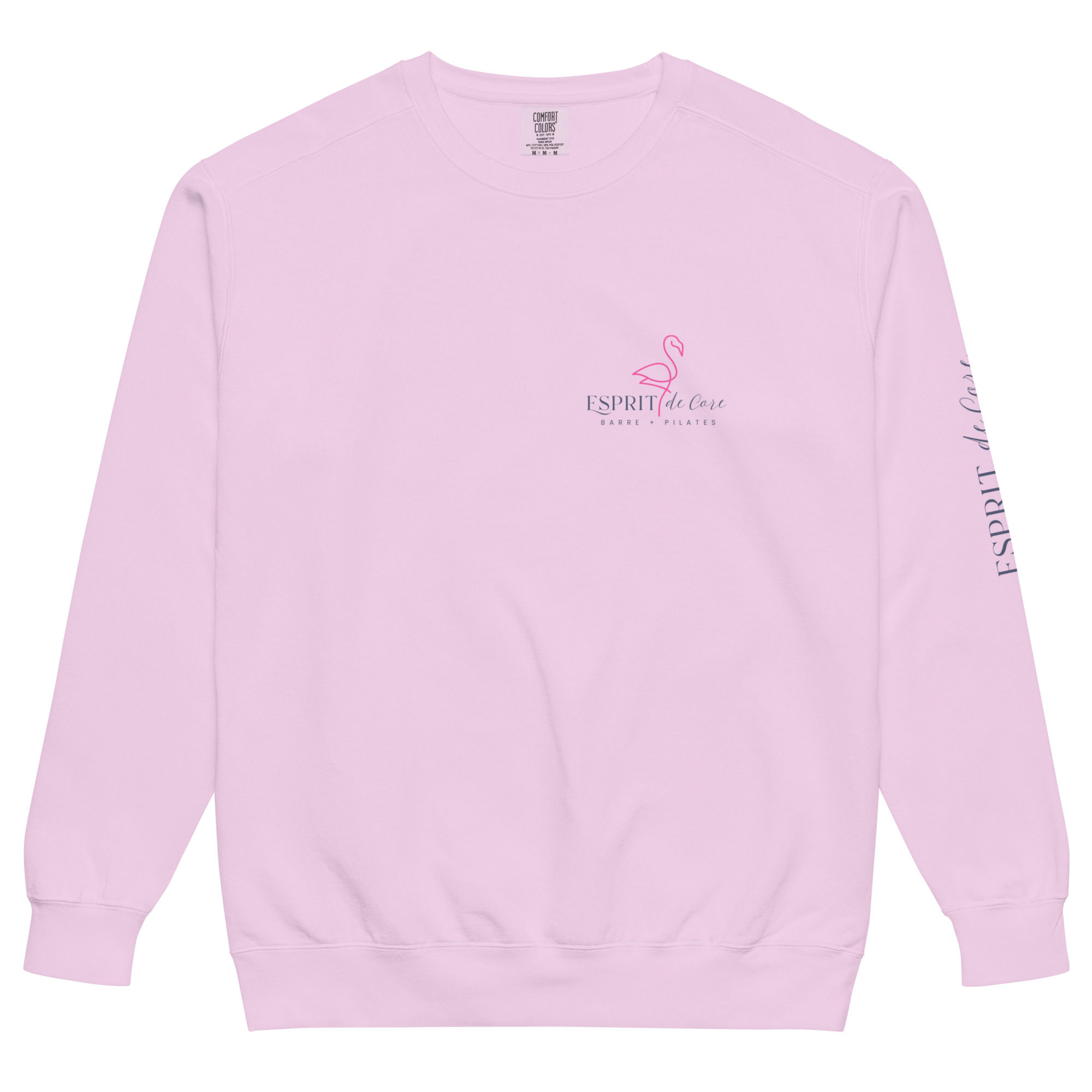 Unisex garment-dyed sweatshirt