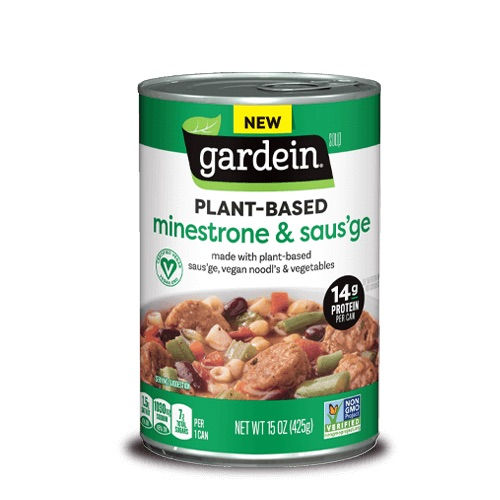 Gardein Minestrone and Saus’ge