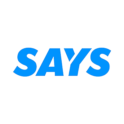 says