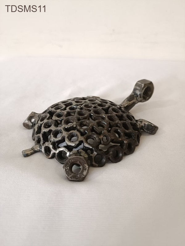 Thumbnail: Table Decor: Scrap metal tortoise