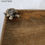 Thumbnail: Kitchen & Dining: Wooden tray with bronze turtle