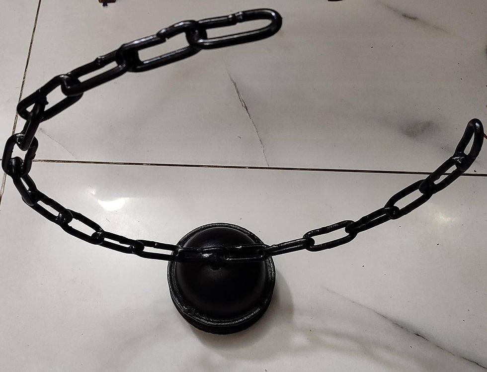 Thumbnail: Accessory: Standing black color iron lamp