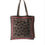 Thumbnail: Bag: Red, Off-White on black Kantha-embroidered cotton shoulder bag with leather