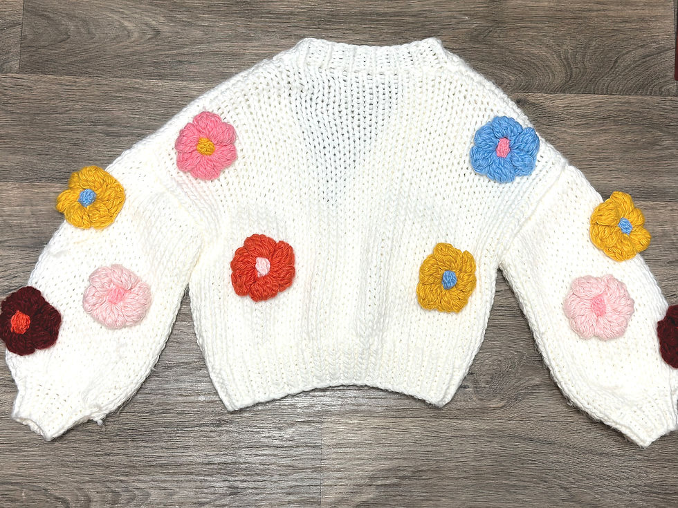 Thumbnail: Handmade Knitted Sweater