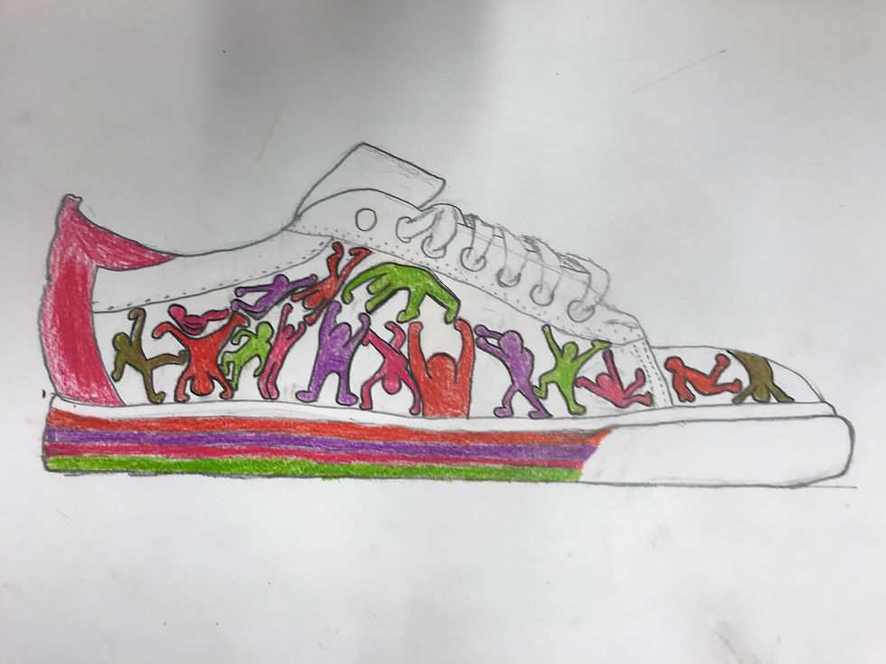 Sneakerdesign Keith Haring