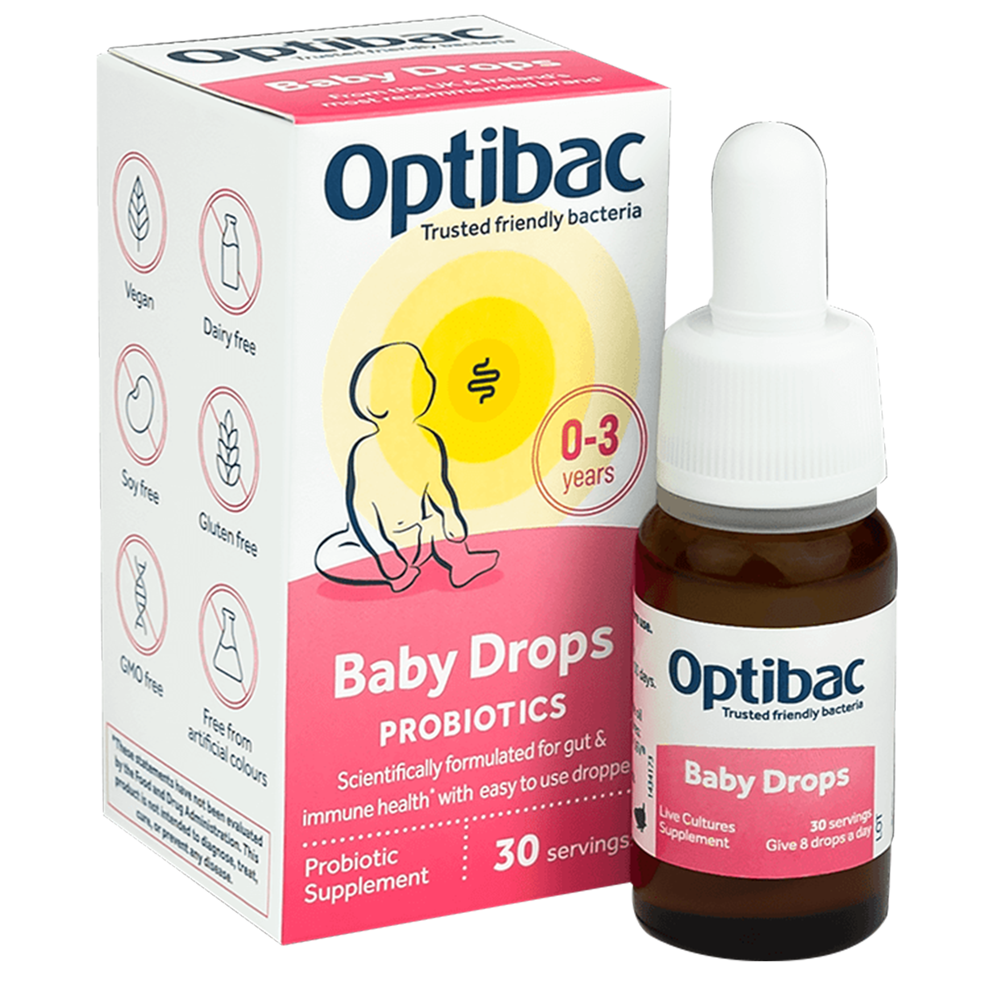 Optibac Baby Drops Probiotic (30 Doses)