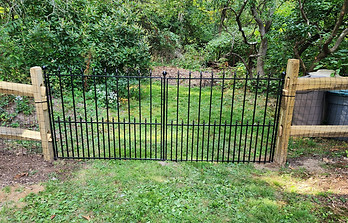 custom wrought iron gate