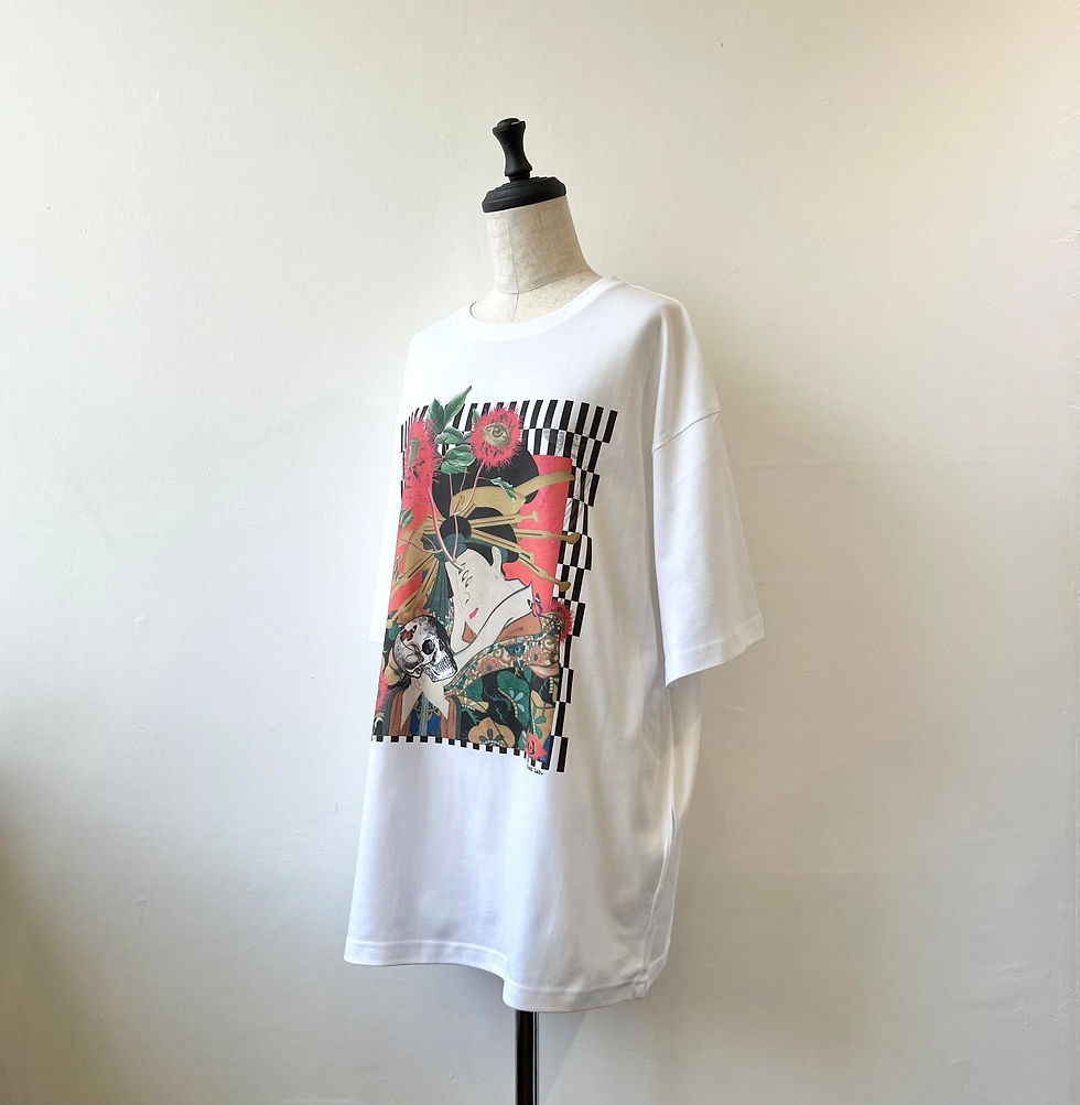 サムネイル： 六つ目の貉/ビッグシルエットTシャツ