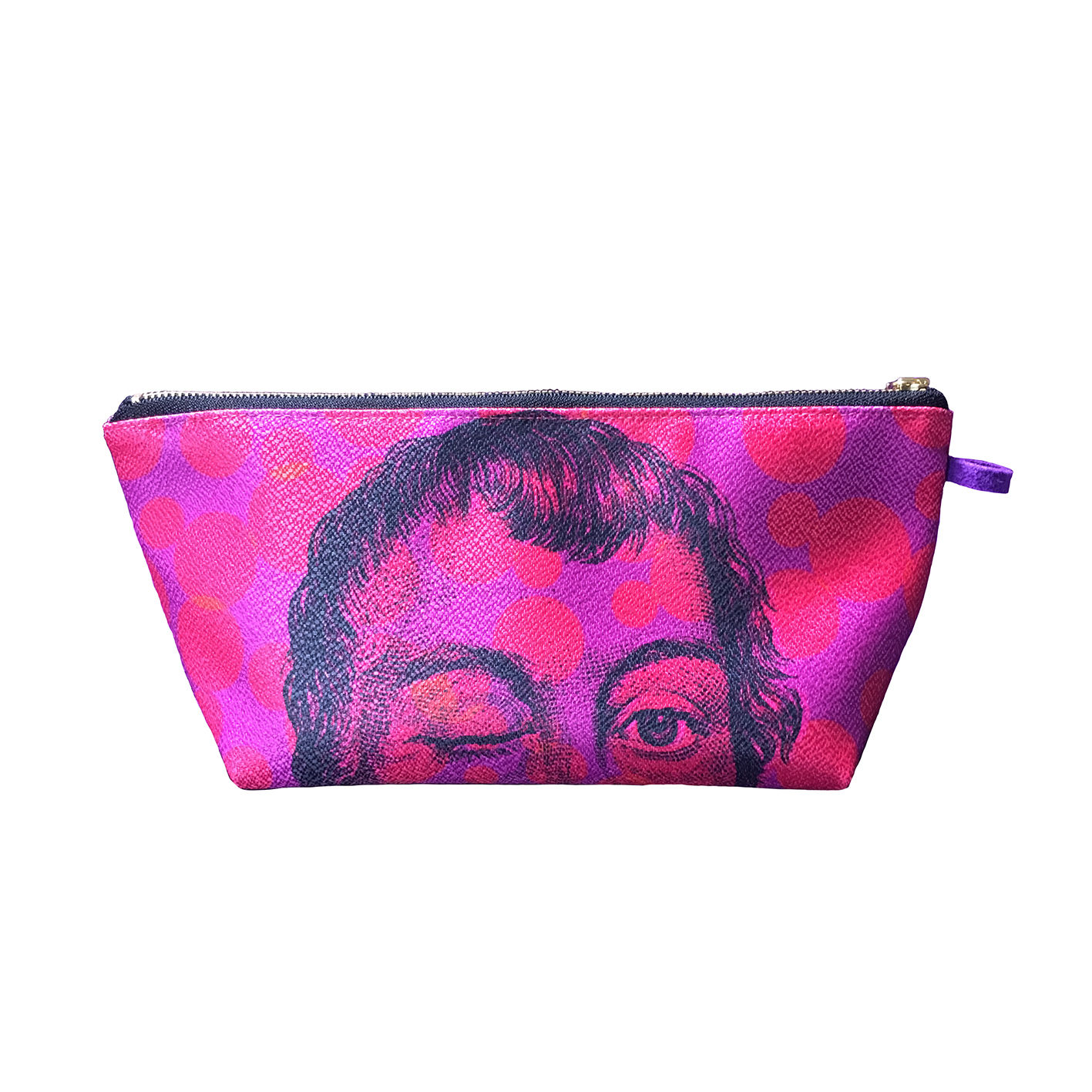 にょっきりカスパーくん・赤紫ドット