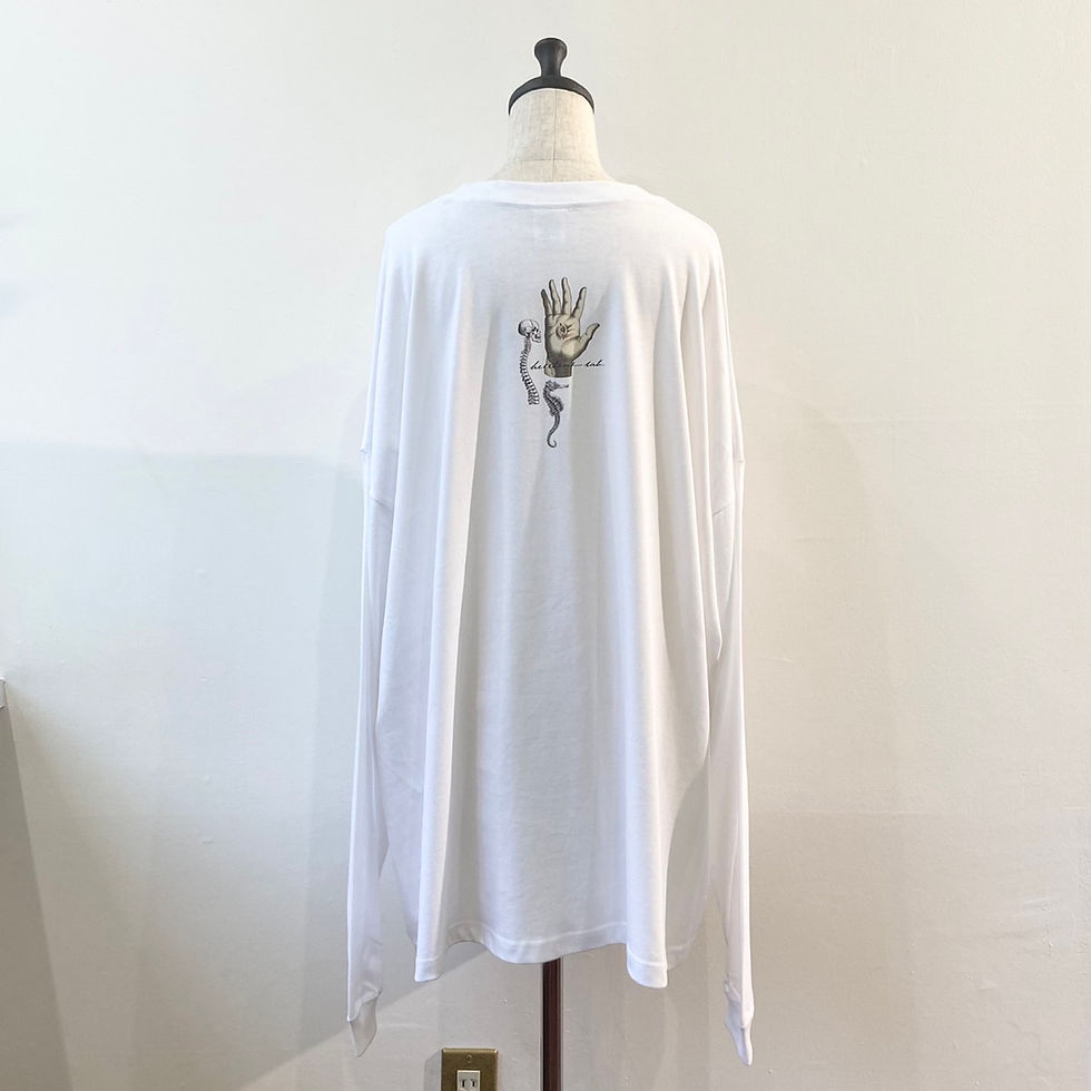 目のスティグマータ/ビッグシルエットロングスリーブTシャツ