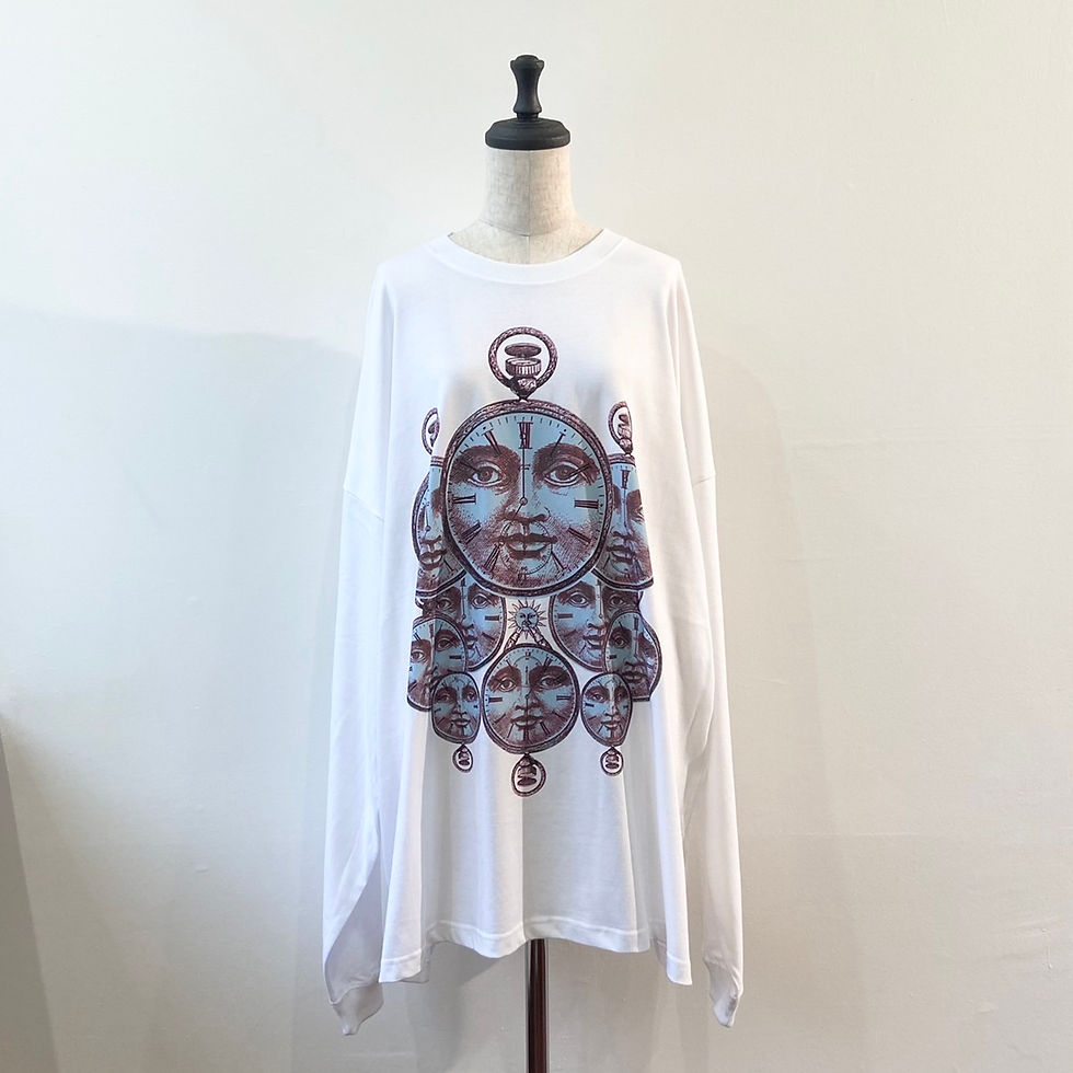 時を見張る者/ビッグシルエットロングスリーブTシャツ