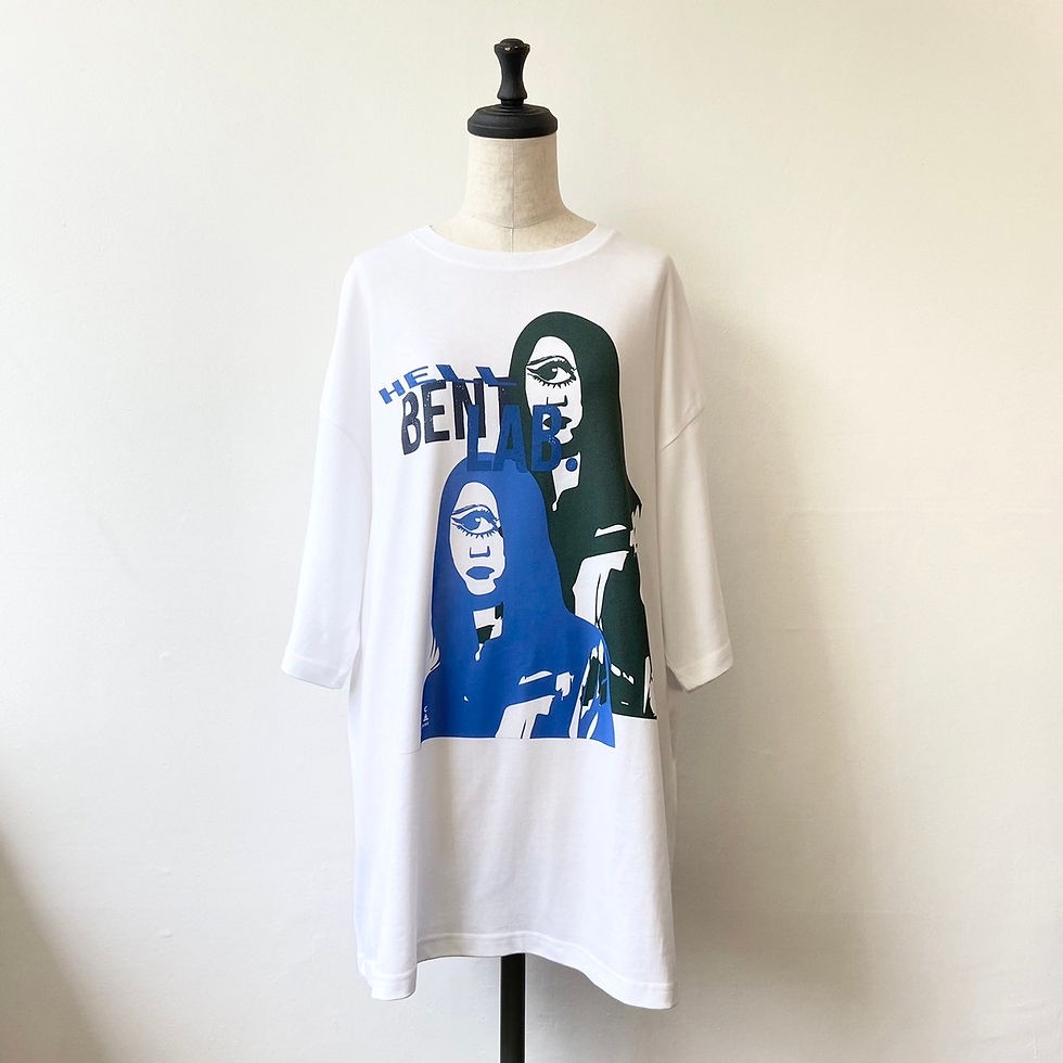 サムネイル： 双子のサイクロプスな女/ビッグシルエットTシャツ