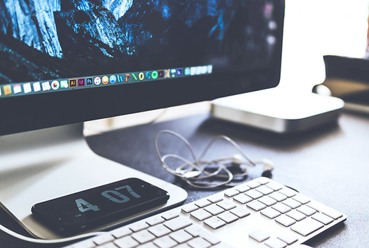 Macのデスクトップ