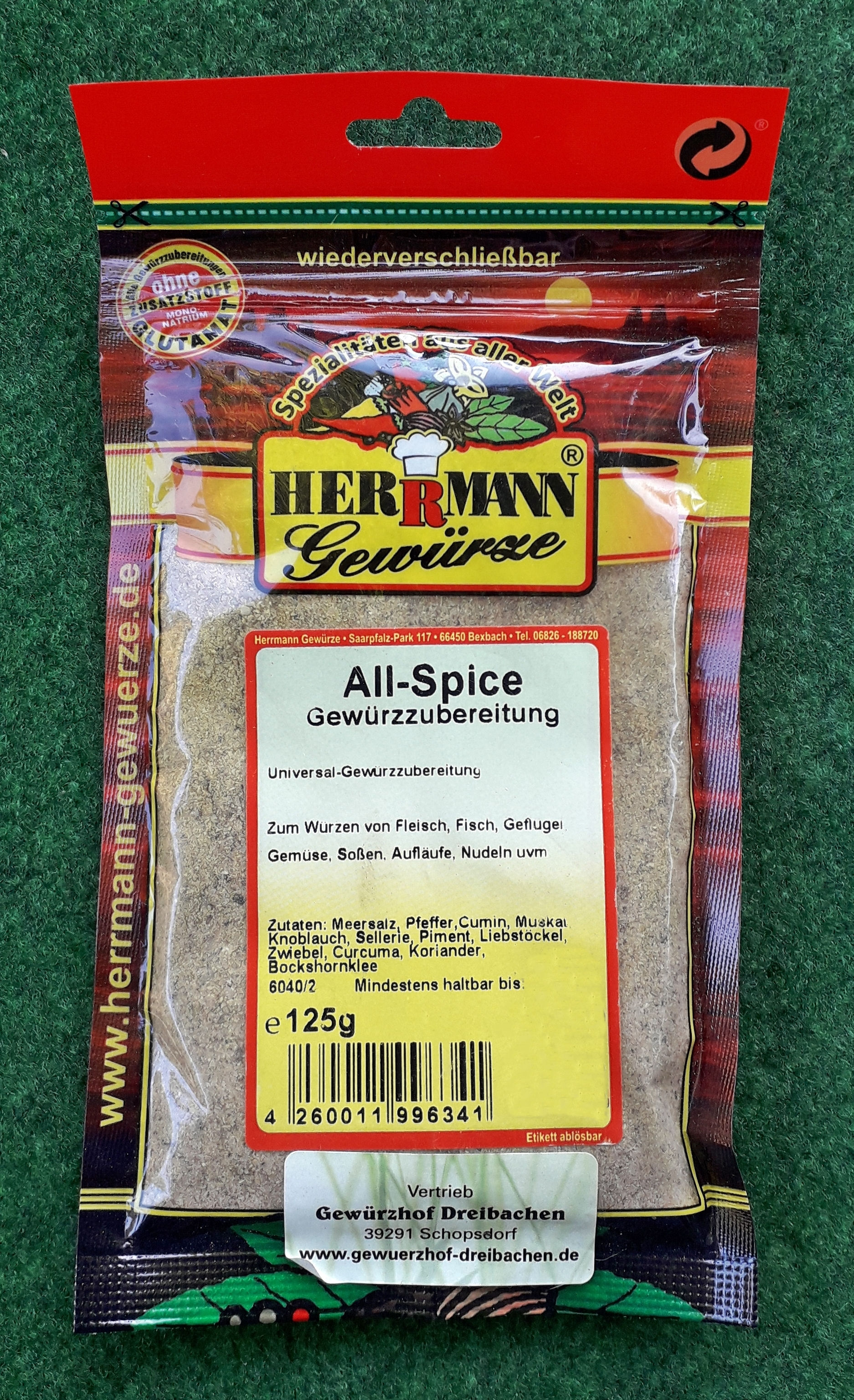 All - Spice, 125 g