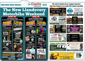 The New Llandovery Motorbike Weekend Saturday 13th July 2024 - Sunday 14th July 2024 - at the Llandovery Mart, SA20 0AW
