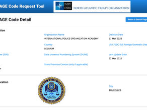 International Police Organization Academy proudly announces official registration with NATO
