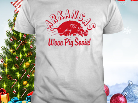 Arkansas football wooo pig sooie shirt