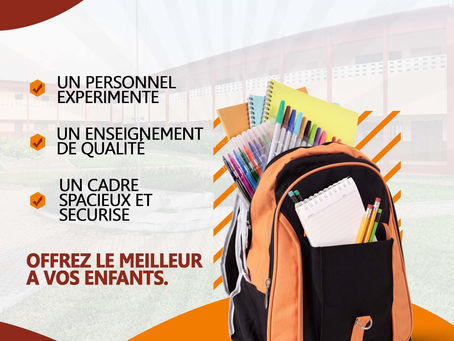 Bonne rentrée à tous nos élèves