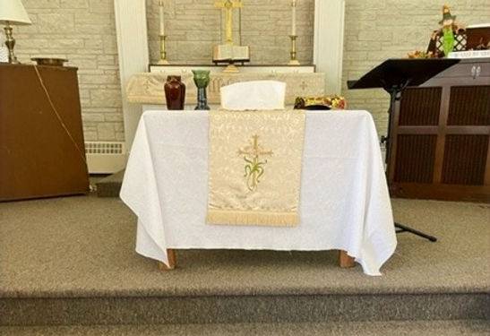 Holy Communion table image