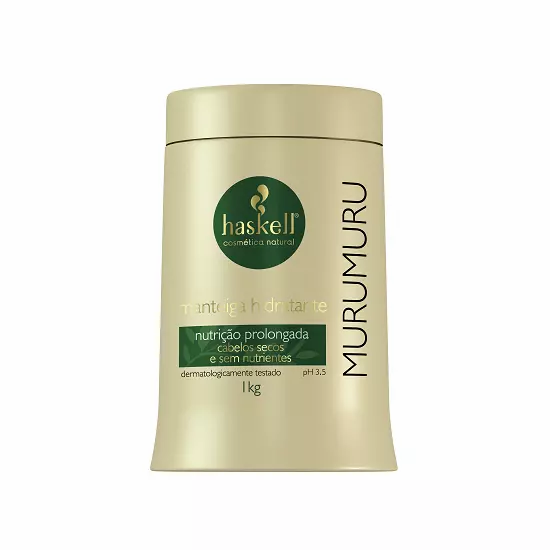 Haskell Máscara Manteiga Hidratante Murumuru 1Kg - lindecosmetics.com