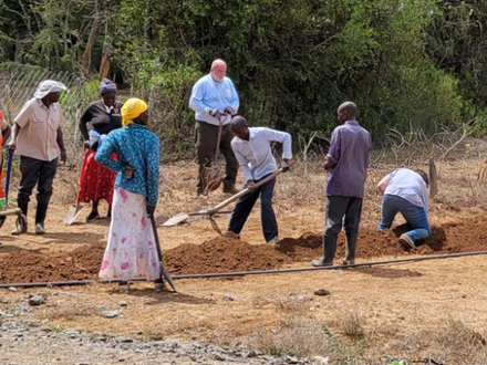 Water for the Lamuria Primary School