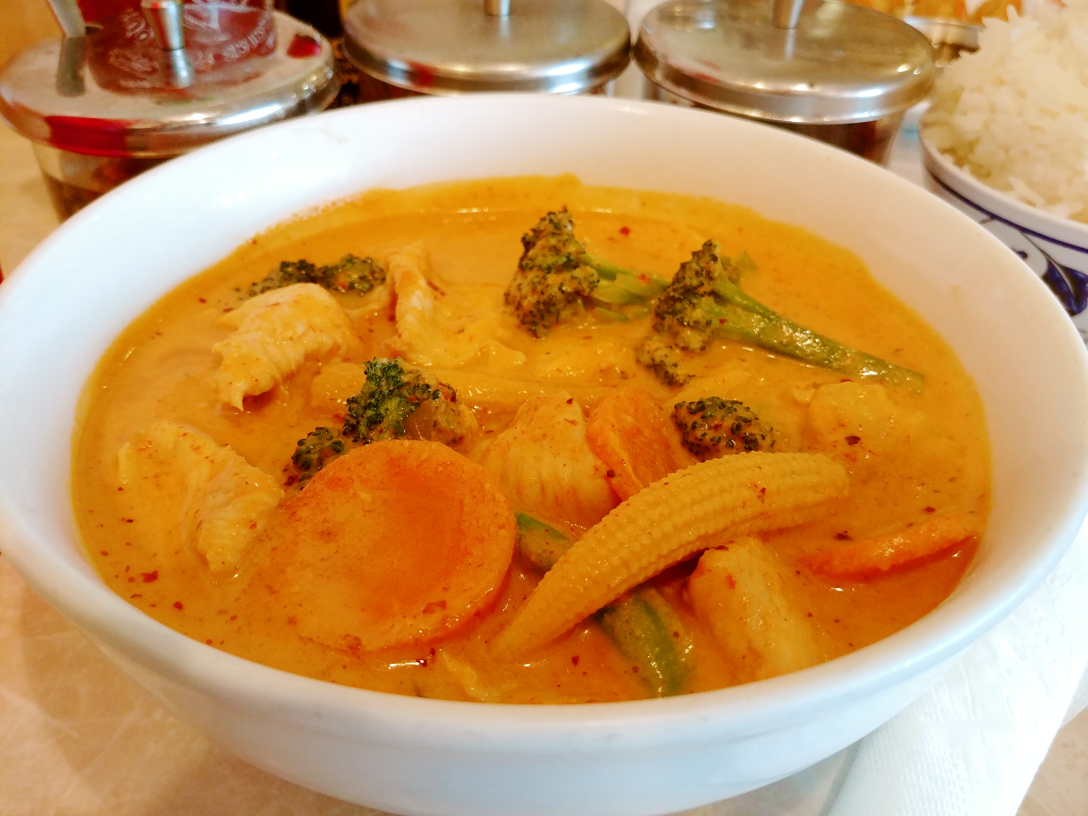 Arranged Food and Objects