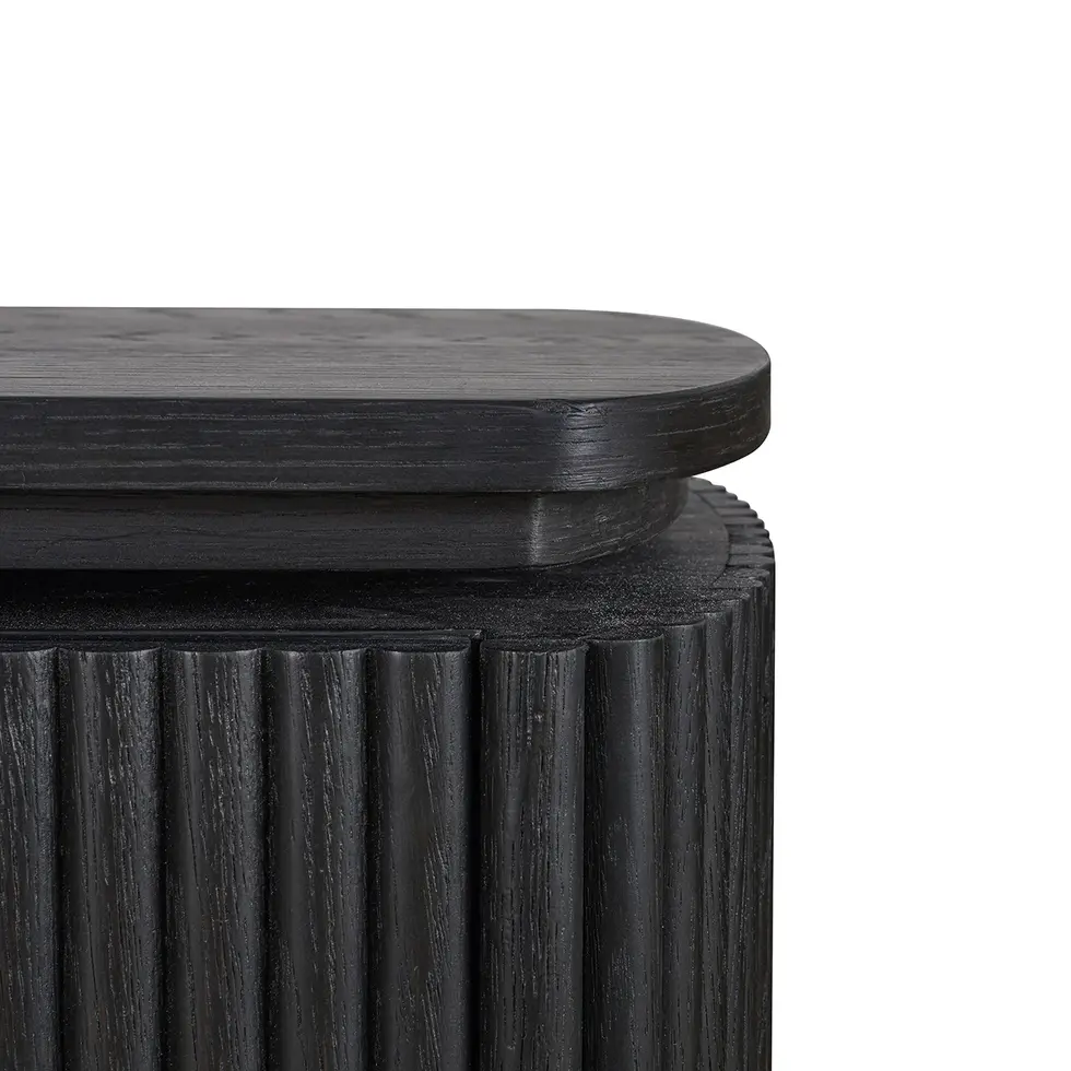 Schreibtisch Cambon 2-türig (Dark coffee)