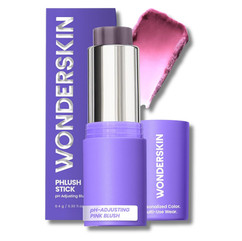 Wonderskin Cream Blush Stick pH-Activated - pHlush Stick Multi-Use, Blush for Cheeks and Lips