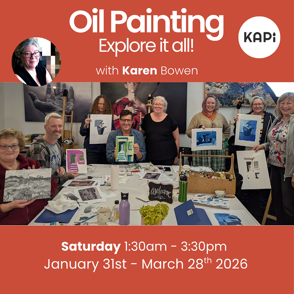 Oil Painting with Karen SATURDAY 1:30pm