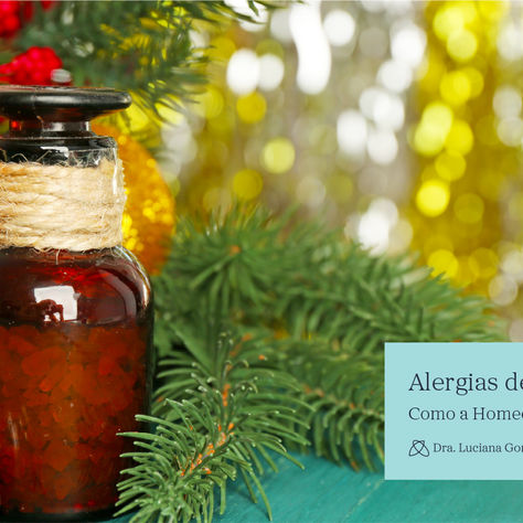 Alergias de final de ano: Como a Homeopatia pode ajudar