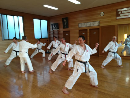 Monthly Black Belt Training was held in IKIF Headquarters