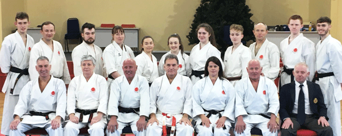 Itosu-kai Ireland Black Belt Ranking, December 2018