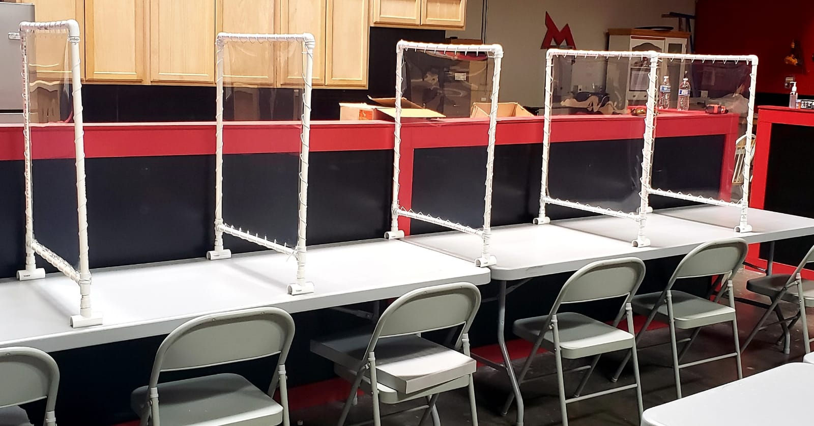 Plastic Desktop Barrier