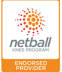 netball knee program endorsed provider logo