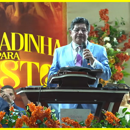Pr. Gilmar Santos, prega e profetiza, e o poder de Deus cai na Praça do Povo na V noite da XIX edição do Chapadinha para Cristo 2026(Video)