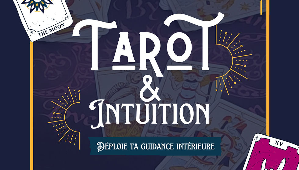 MARS 2026 Retraite Tarot & Intuition – Déploie ta guidance intérieure