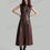 Thumbnail: Rouched Leather Dress