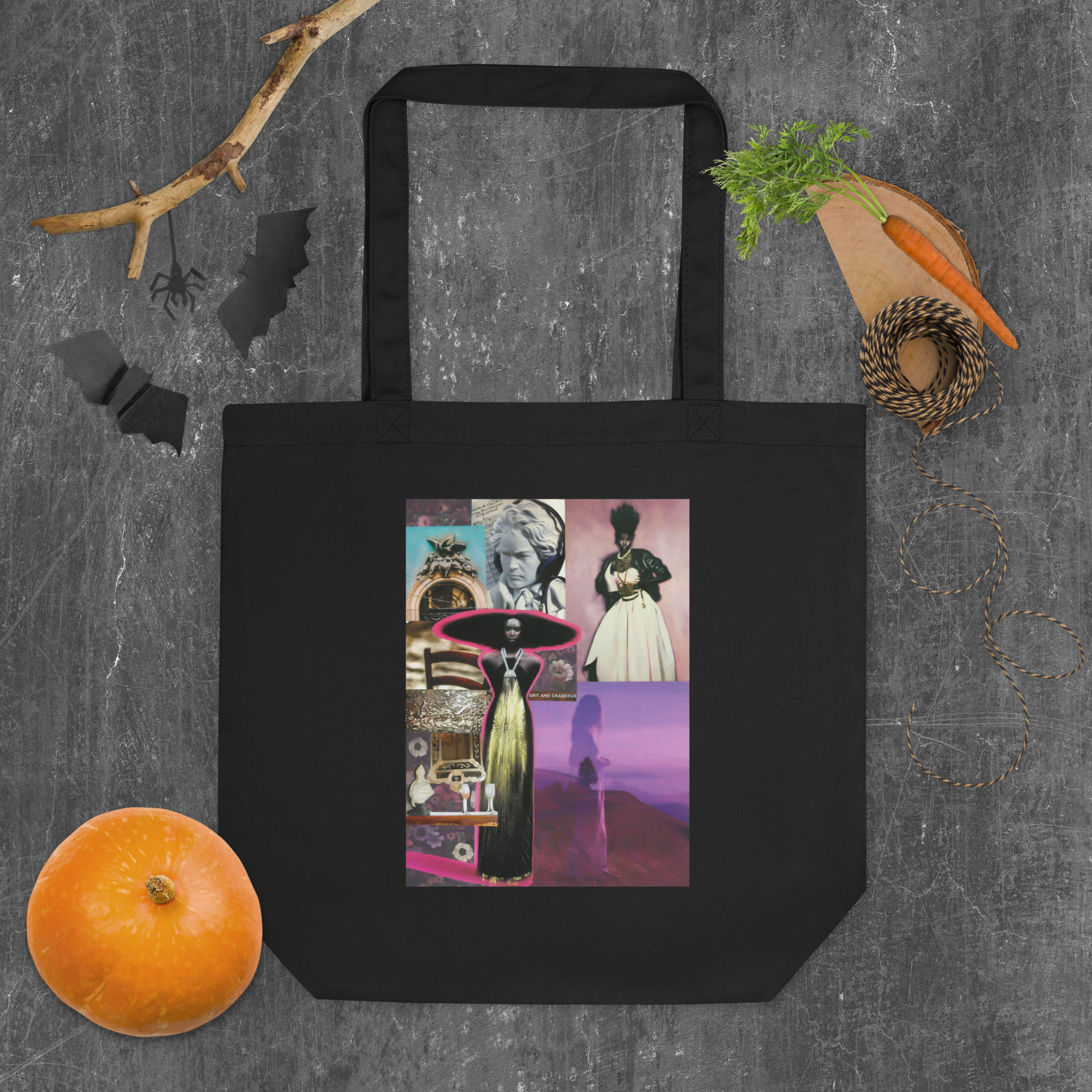 Grit & Grandeur : Eco Tote Bag