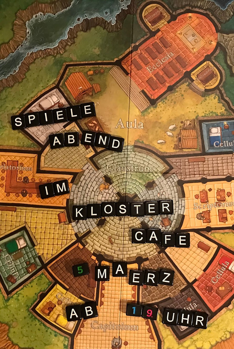 Nächster Spieleabend im Klostercafé