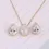 Thumbnail: Nigerian Water Drop Cubic Zirconia Jewelry Sets