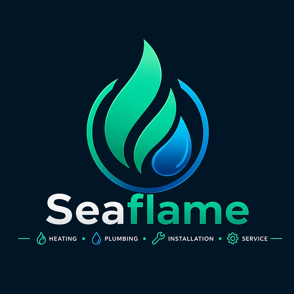 Seaflame Heating and Plumbing Logo