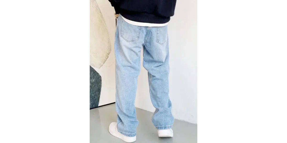 Calça Jeans Baggy Unissex