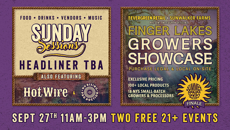 Sunday Session & Finger Lakes Growers Showcase