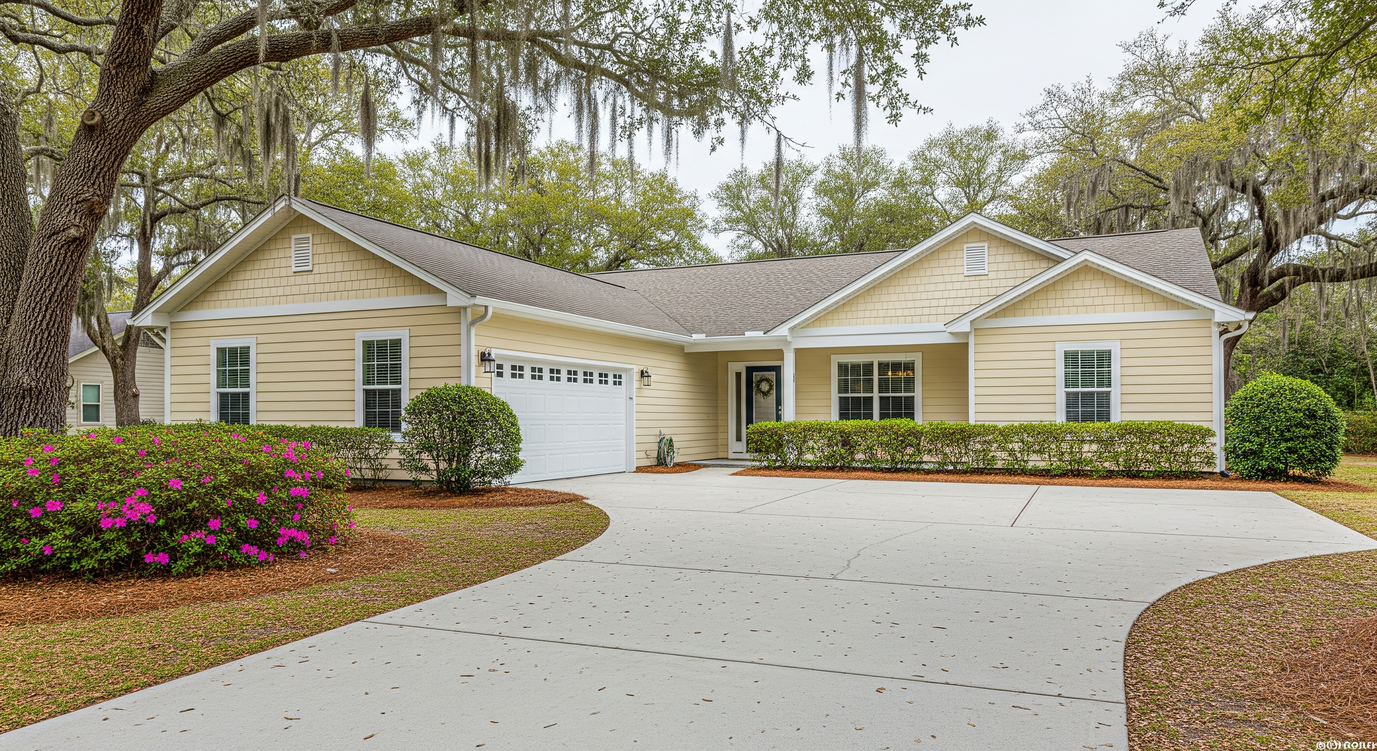 pressure washing driveways Southport NC clean concrete driveway