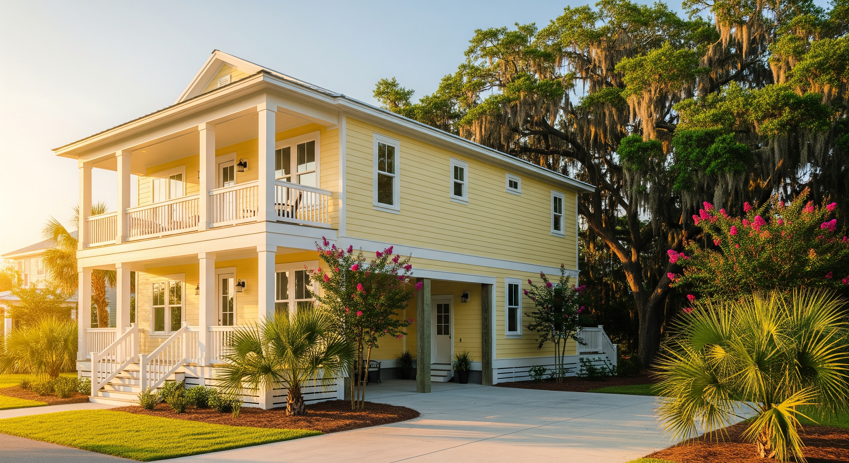 Vacation home exterior cleaning in Wrightsville Beach NC