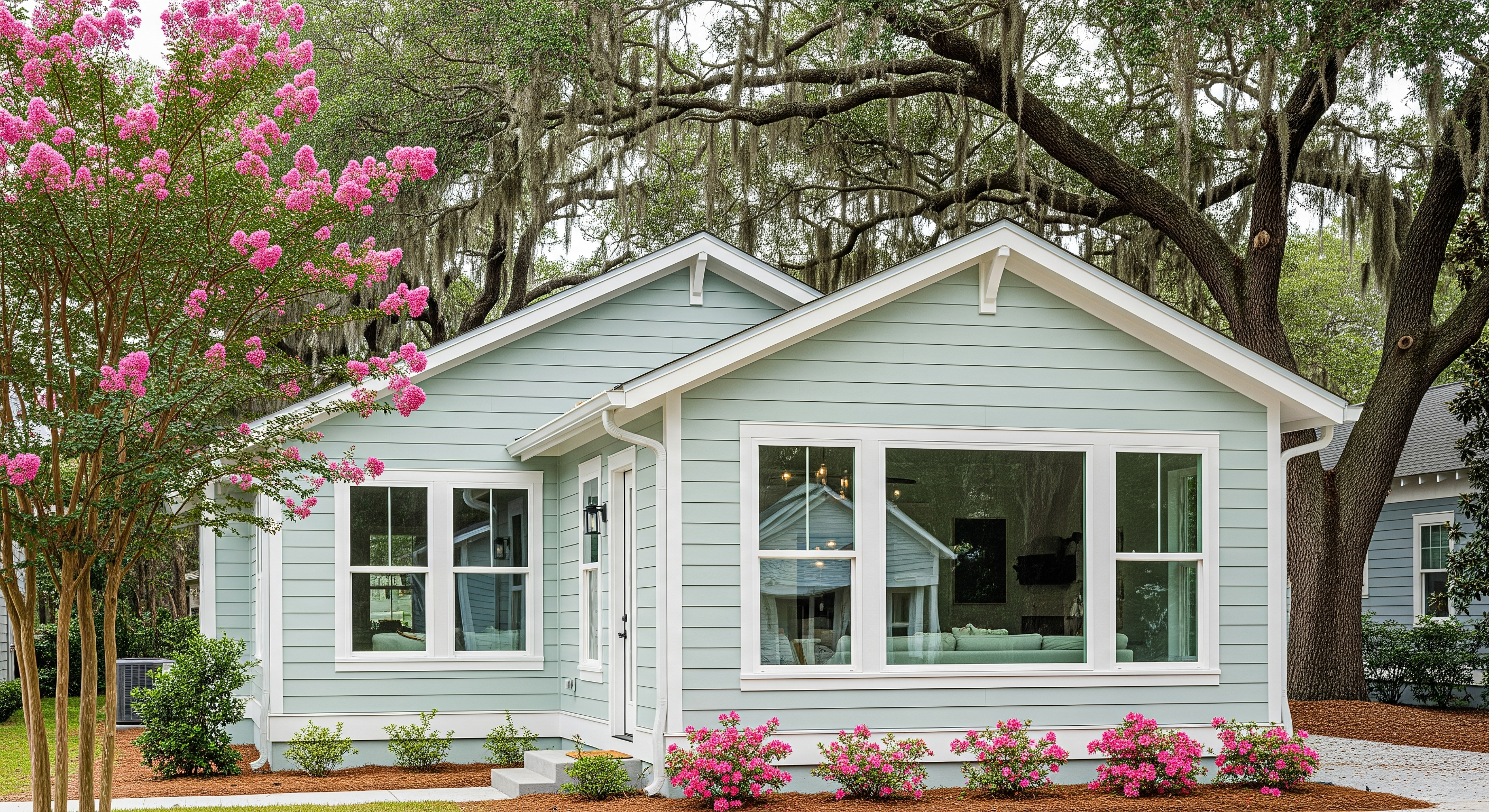 professional window washing Hampstead NC coastal home