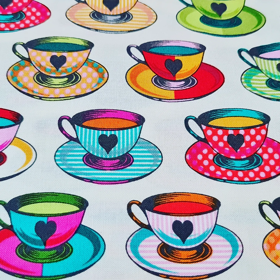 Tula PINK - Bone Tea TIME