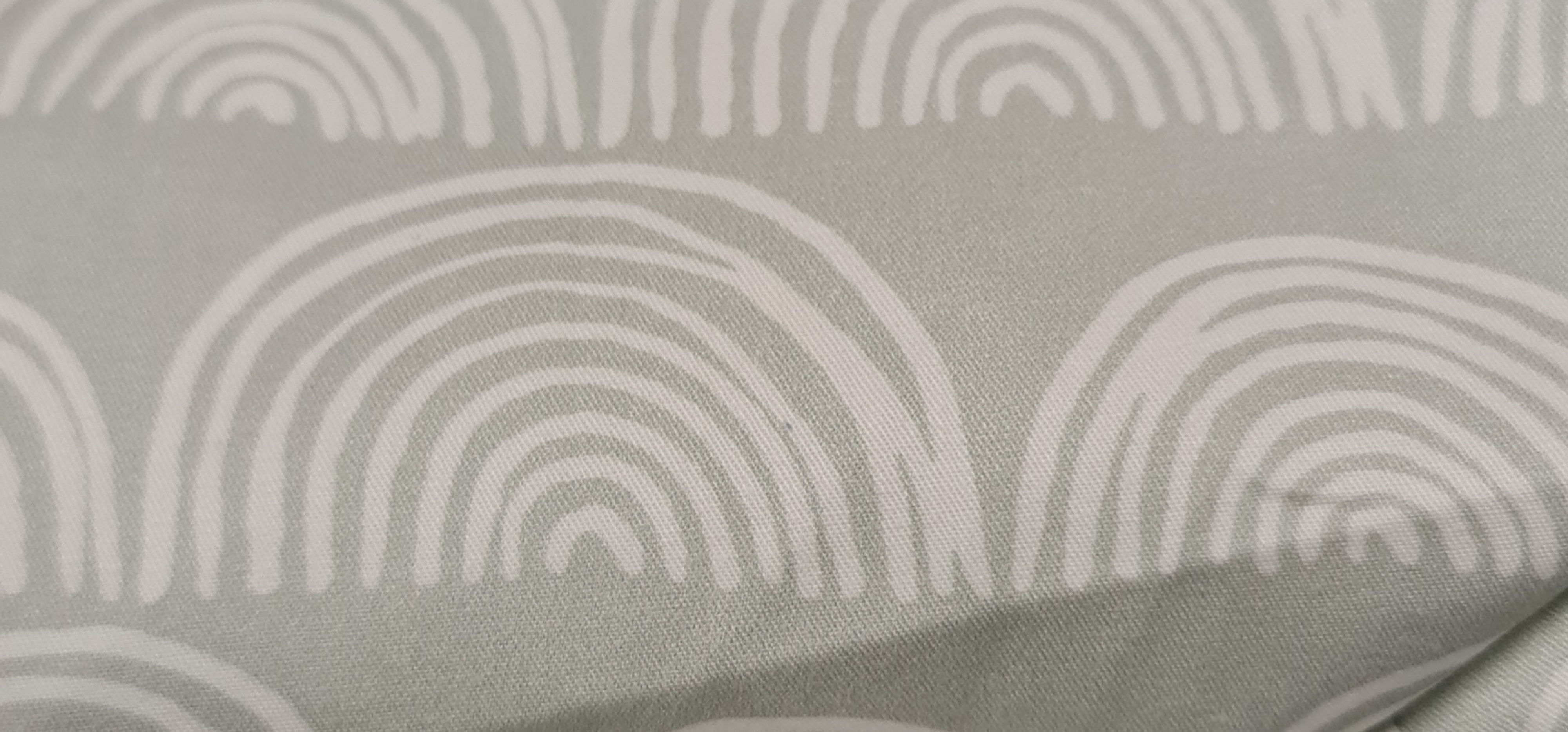 Boho silver rainbow's